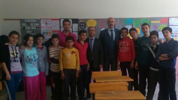 İlçe Milli Eğitim Şube Müdürümüz Osman ARIKOĞLU Satılar Ş.E.M.A Ve Çakırbeyli Ortaokullarına Ziyaret.
