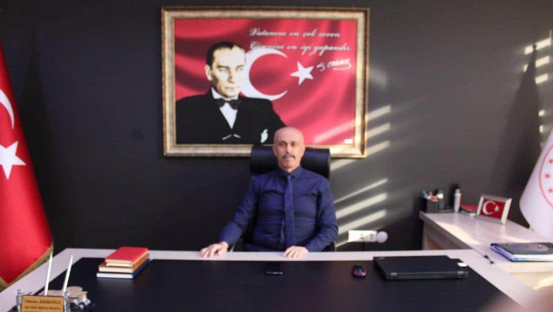 Koçarlı İlçe Milli Eğitim Müdürü Osman Arıkoğlu Yarıyıl tatili mesajı