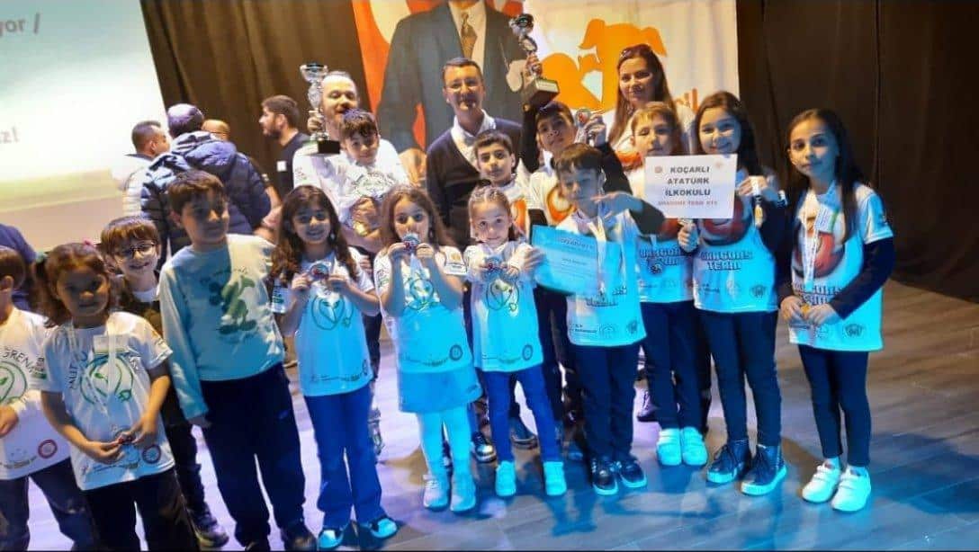 Bilim Kahramanları Derneği'nin düzenlediği Lego Explore ilkokul grubu İzmir festivalinde Atatürk İlkokulu Dragonsteam USTA YAZILIMCILAR  ödülünü kazanmıştır.