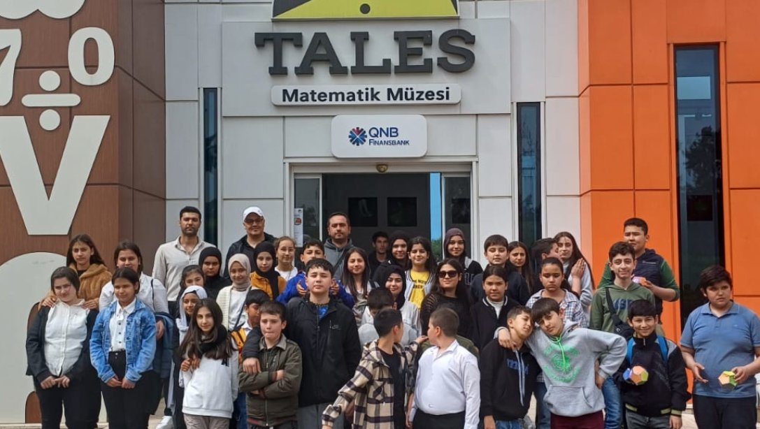  'İlköğretim Matematik Öğretmenliği Lisans Öğrencileri ile Tales Matematik Müzesindeyiz' projesine ilçemiz okullarından Koçarlı Anadolu Lisesi,Koçarlı İmam Hatip Ortaokulu ve Cumhuriyet Ortaokulu katıldı.