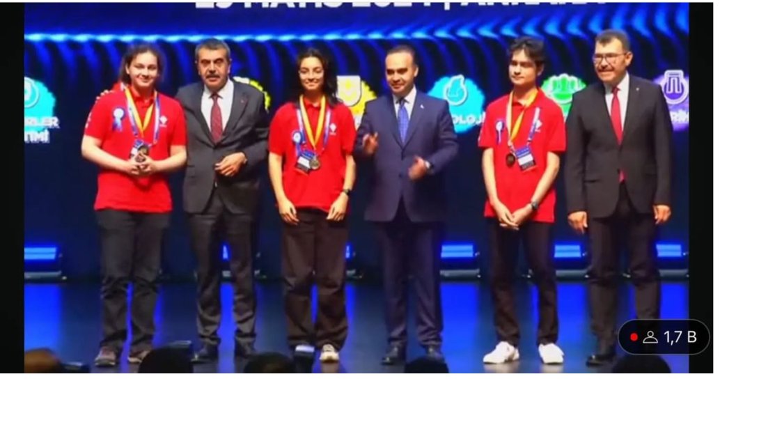 Aydın Lisesi, 55. TÜBİTAK Araştırma Projeleri Yarışması Değerler Eğitimi Alanında Türkiye 1.si olmuştur. Tebrik ederiz.